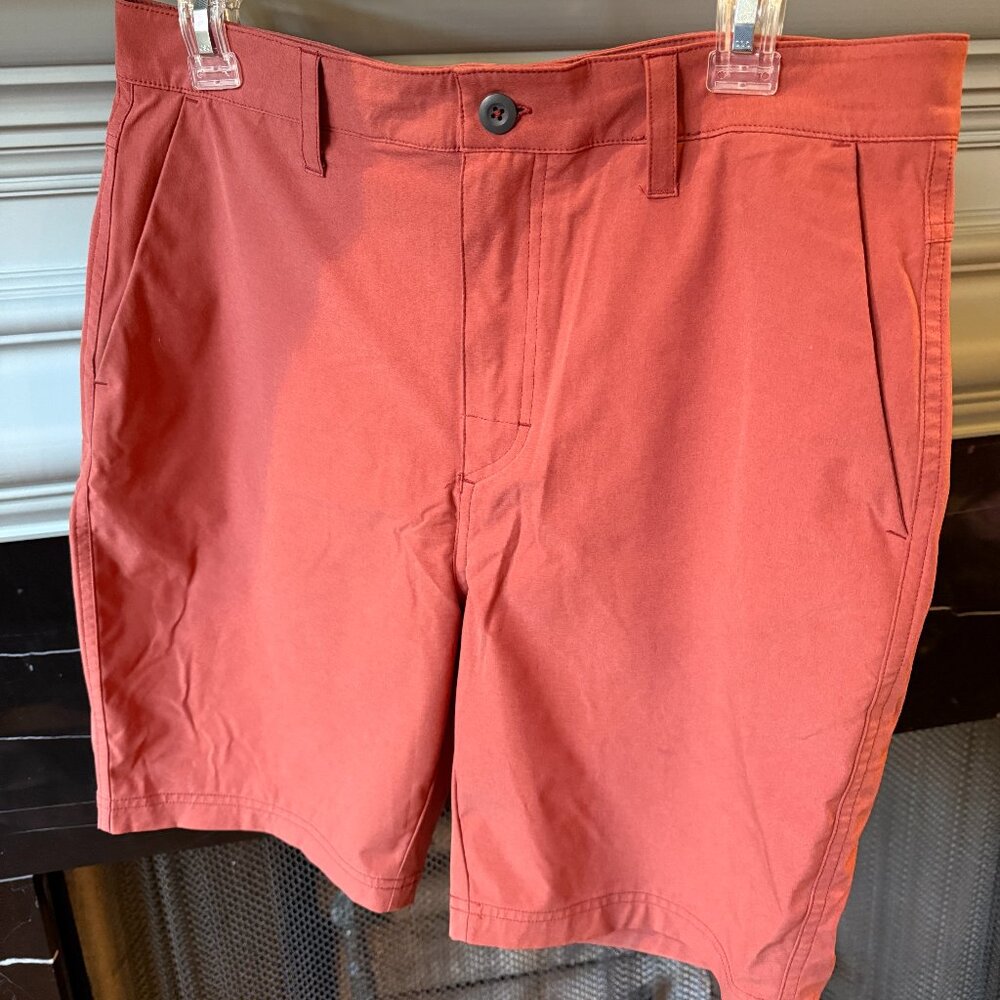 SAXX Ballpark Pouch - Go To Town in Desert Red 2 in 1 Short 9" Size 30